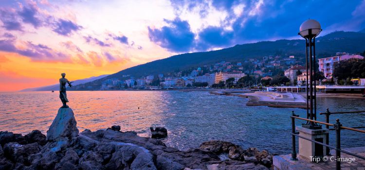 Opcina Opatija travel guides 2020– Opcina Opatija attractions map