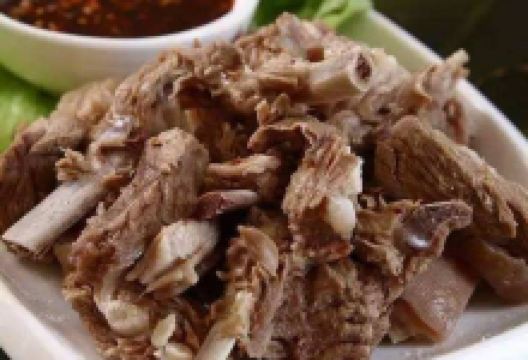 民和建忠干炒面片馆美食图片