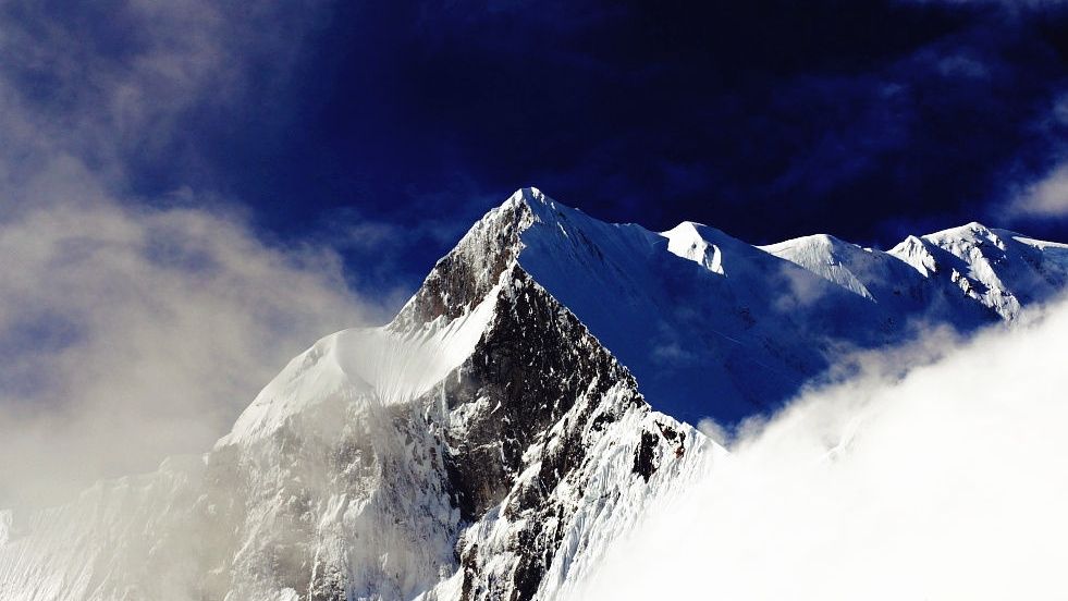 #向往的生活# 尼泊尔神圣山峰，安娜普尔纳