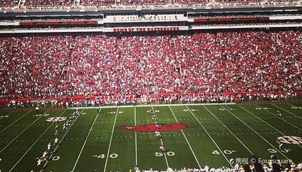 Donald W Reynolds Razorback Stadium Seating Chart