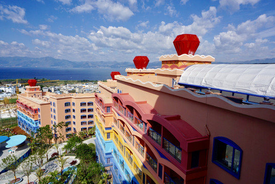 昆明旅行新去处/抚仙湖海豚湾酒店