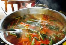 侯家庄私房菜馆观景餐厅美食图片