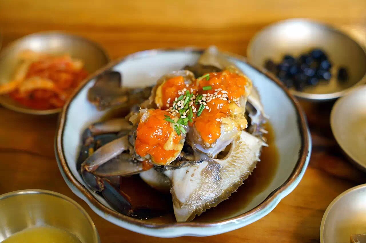 #冬日幸福感美食 首尔最好的酱油蟹