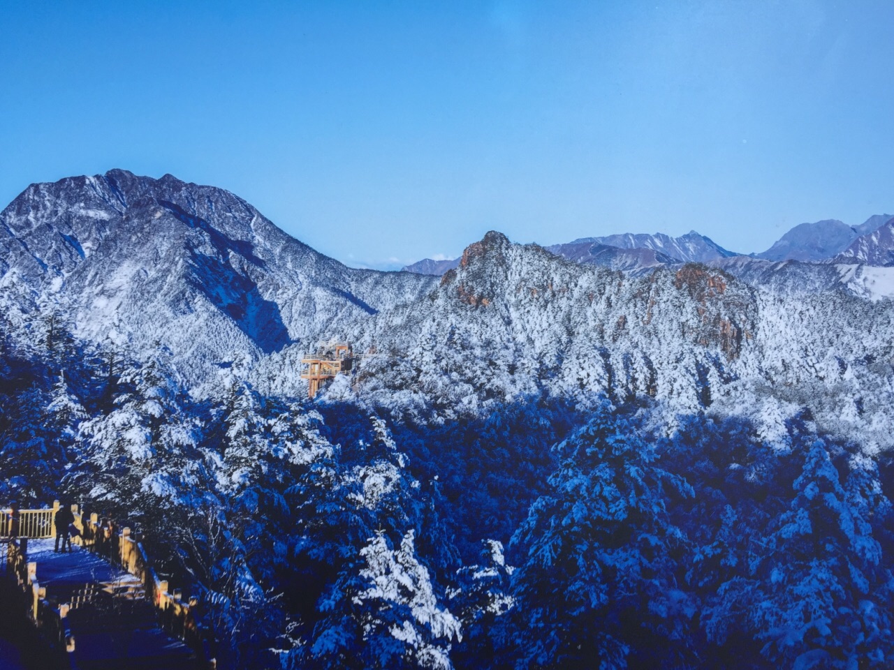 【成都】西岭雪山雪景 日出日落