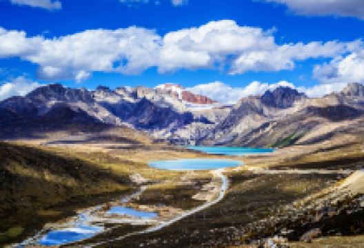 姊妹湖景点图片