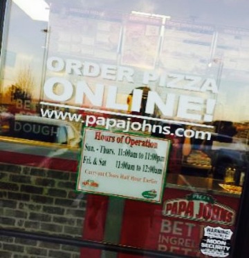 Papa Johns Pizza