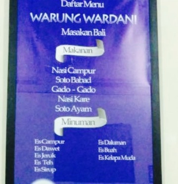 Warung Wardani Denpasar