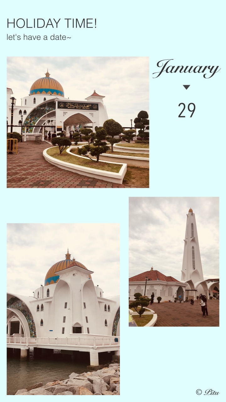 水菱环球之旅の马六甲海峡清真寺🕌️