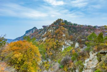终南山南五台景区一日游【西安出发】【因山上有大台，文殊，清凉，灵应，舍身五个山峰，称为南五台】