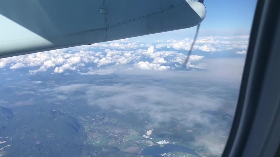 温哥华起飞🛫️后