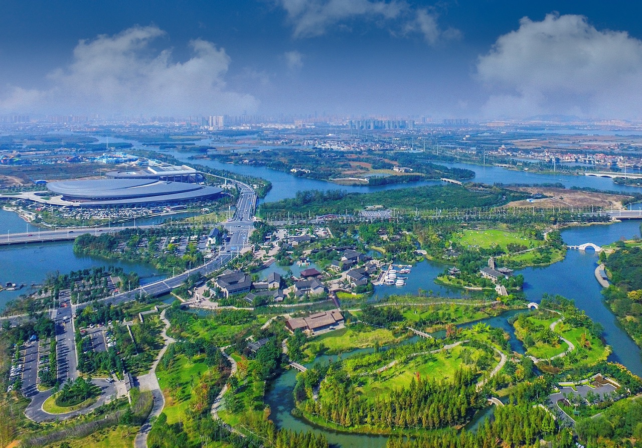 绍兴镜湖国家城市湿地公园，城市里的静谧之地