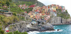 意大利游记图片] 巡游地中海、邮轮逍遥行之三--五彩梦幻五渔村、拉斯佩齐亚