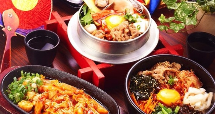 韩式料理铁板炒饭餐厅图片