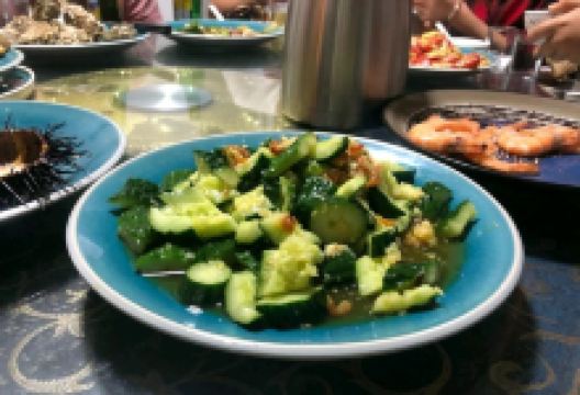 长岛渔家乐仙居阁美食图片