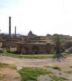 突尼斯游记图文-迦太基遗址，飘散着古代历史争斗的过往云烟