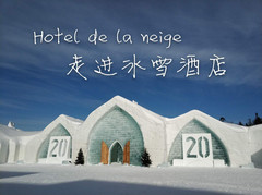 魁北克城游记图片] Hotel de la neige 走进冰雪酒店