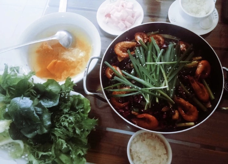 溢香园牛肉爆大虾(沿河街店)