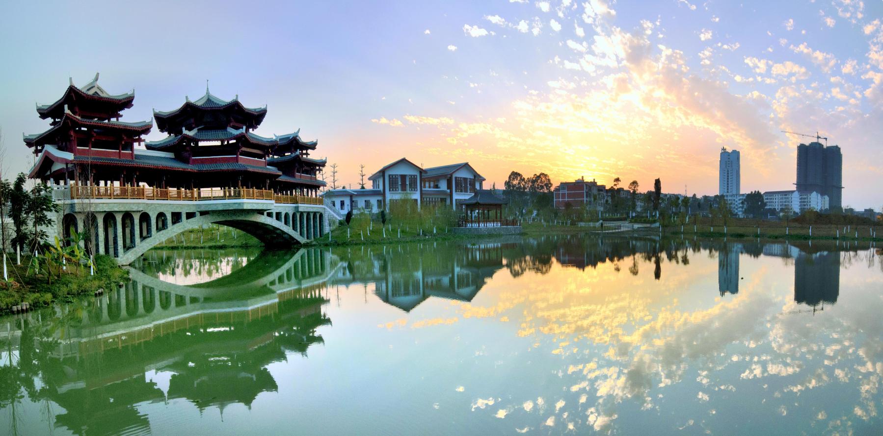田东县城西湿地公园