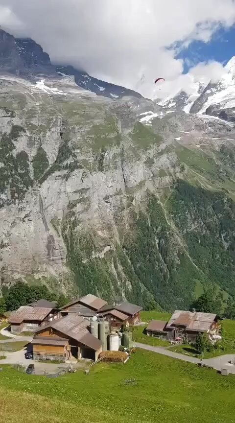 阿尔卑斯山脚下的小镇吉姆瓦尔德，真正的世外桃源！