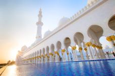 谢赫扎耶德大清真寺-阿布扎比-doris圈圈
