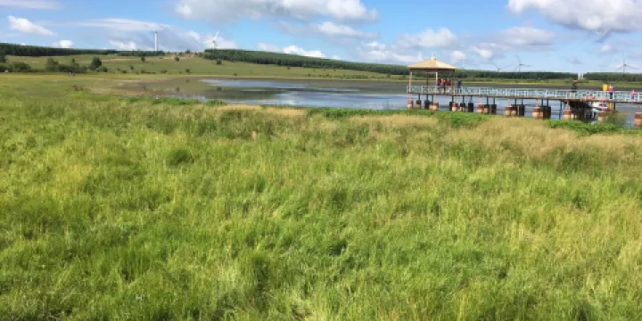 御道口牧場月亮湖風景區-百花坡