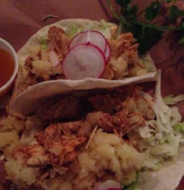 Cerdo tacos + tequila