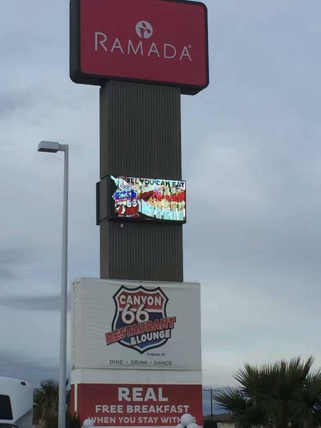 Historic Rt 66 Begin Sign