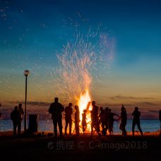 凤凰原生态民俗桃花岛篝火晚会-凤凰-C-IMAGE