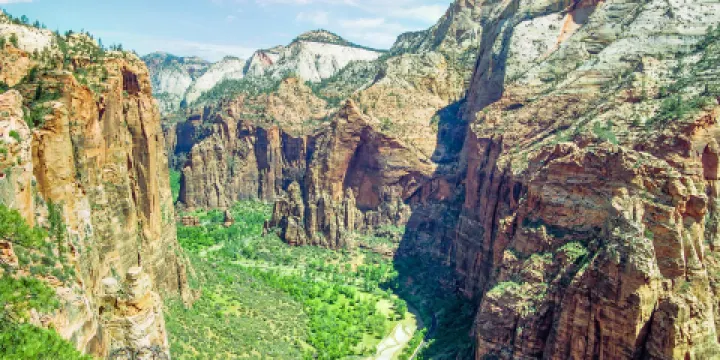 Zion's Main Canyon