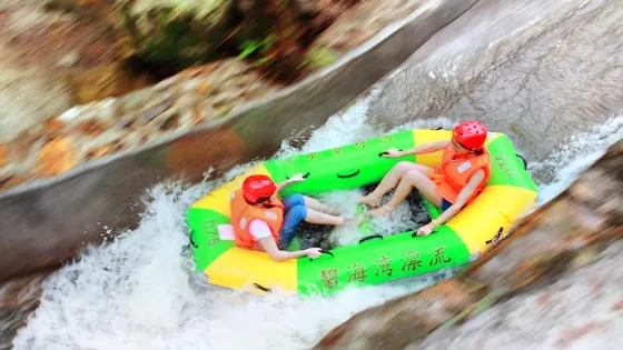 碧海灣山海峽漂流