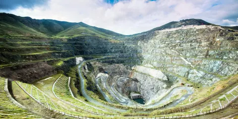 新疆阿勒泰可可託海三號坑景點