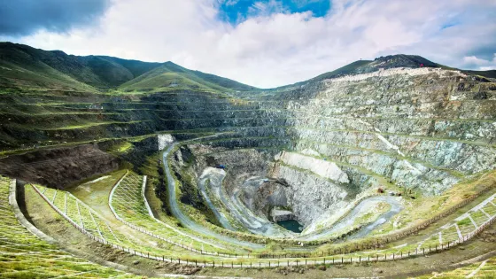 新疆阿勒泰可可託海三號坑景點