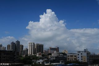 蓝天白云厦门随拍