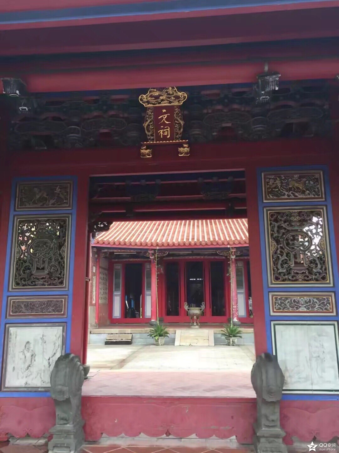 清朝的建筑，历史悠久，但遊人不算多。