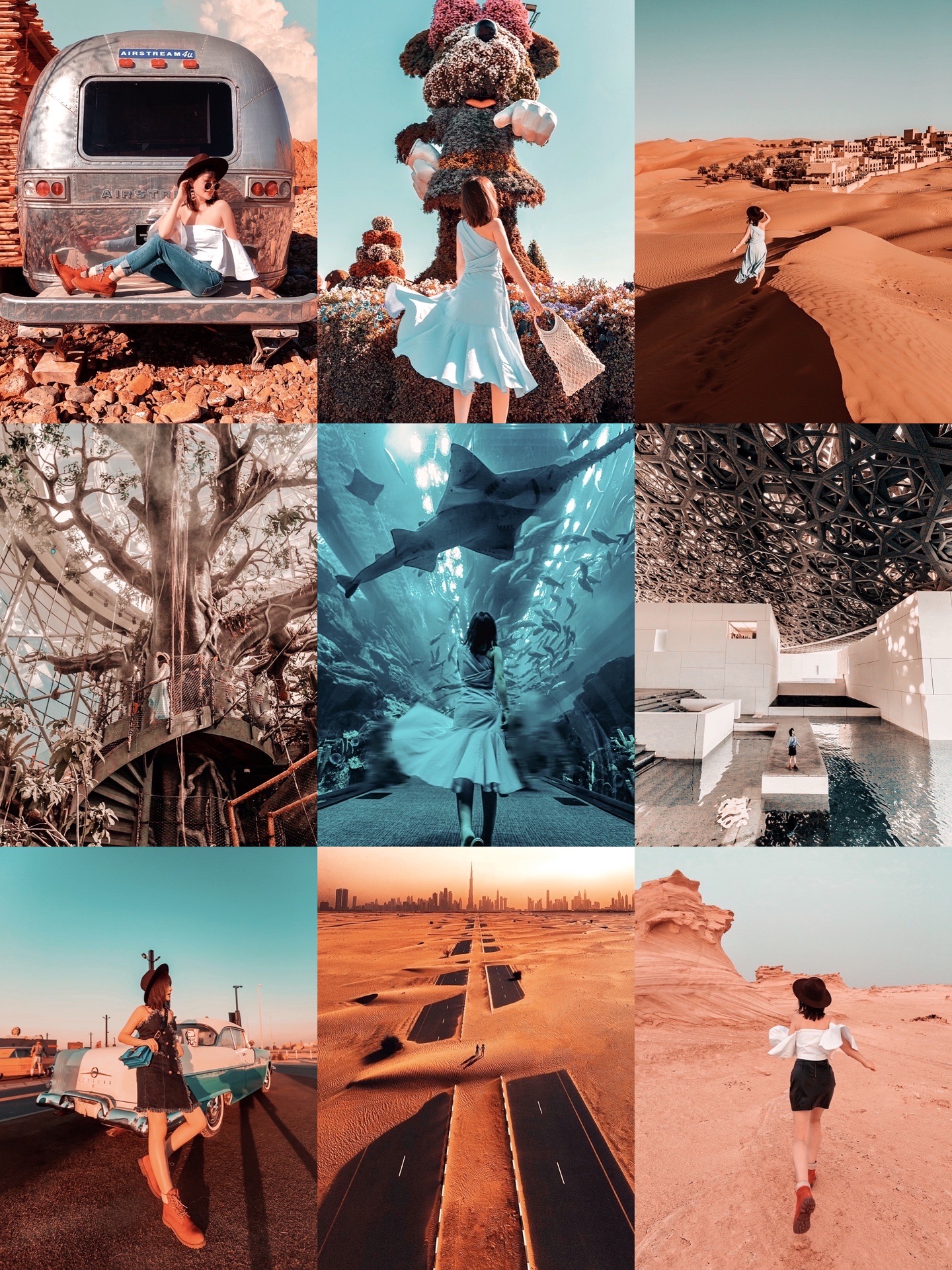 🇦🇪【迪拜】不能错过的小众景点，原来可以这么拍 🌀🌀盖斯尔奥萨拉安纳塔拉沙漠度假酒店 之前有专门发过