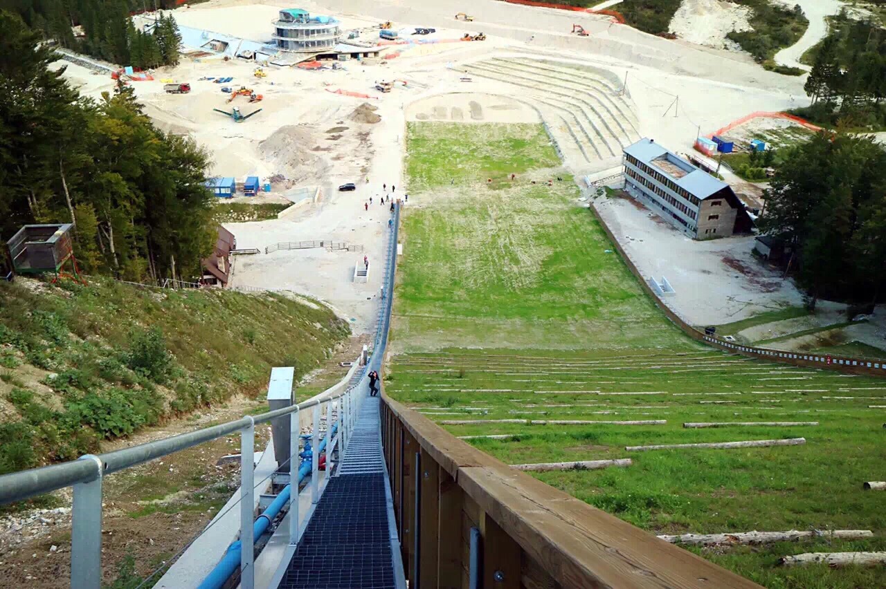 普兰尼卡奥运滑雪中心 (Olympic Sports Centre Planica) 为世界上数一数