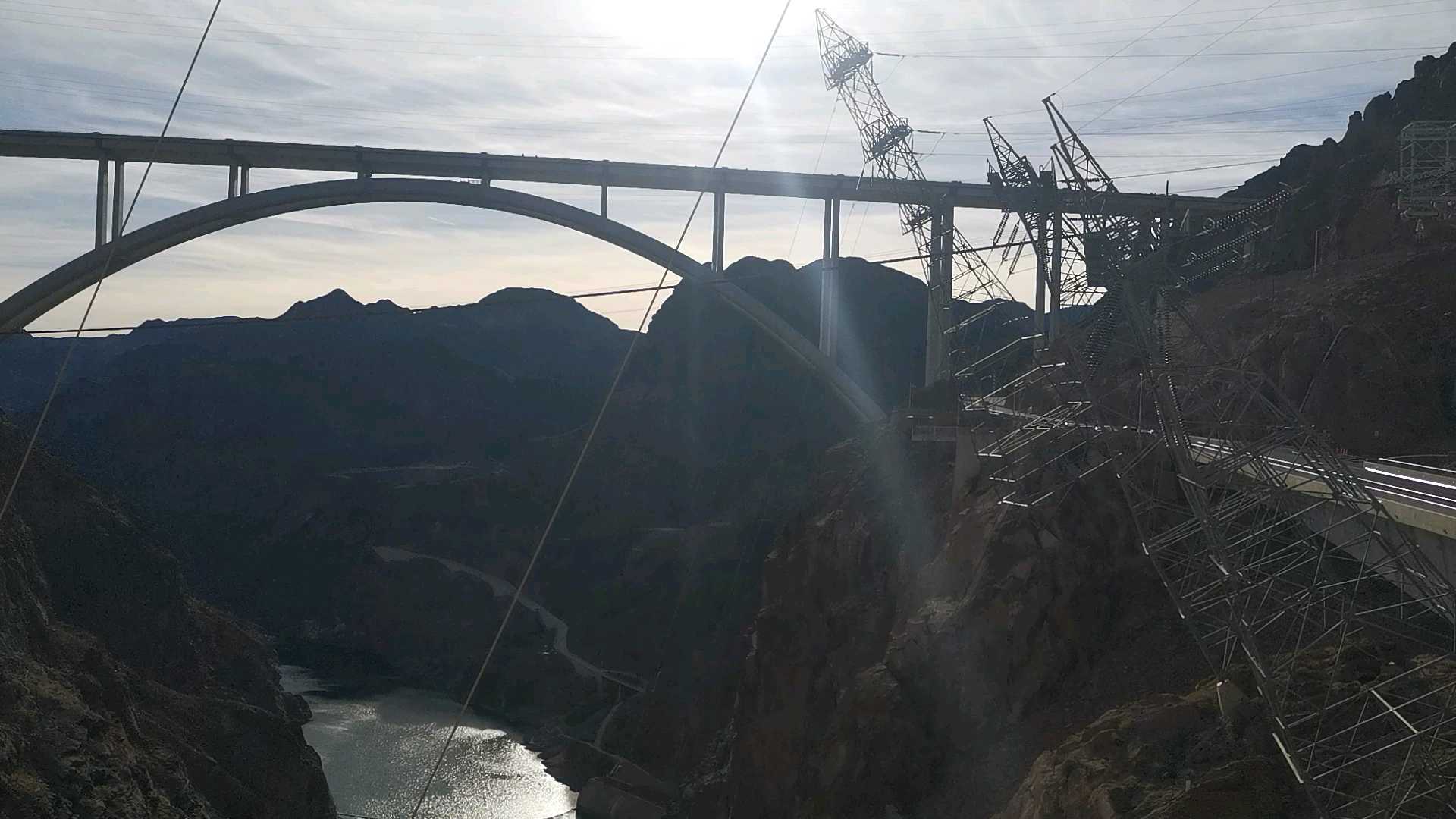 胡佛大坝。全世界最大的水利工程项目