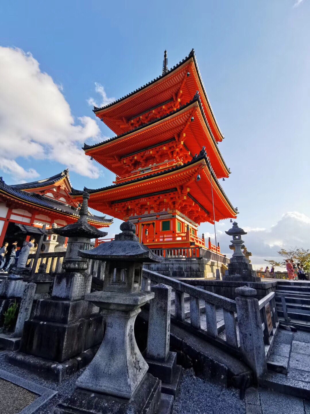 秋天的京都最舒服 日本的清水寺最灵验 秋天到日本最是时候