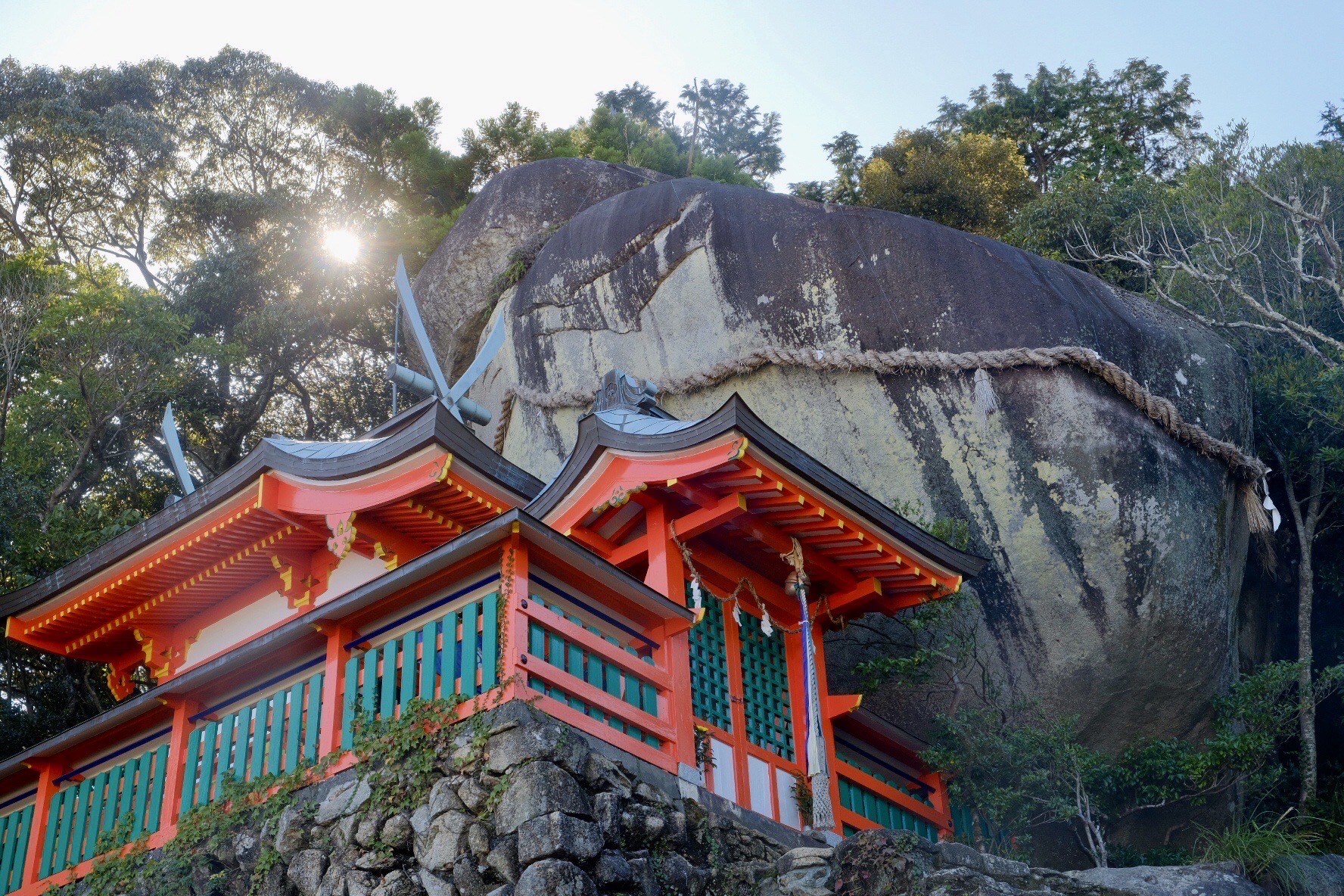 ⛩️熊野古道最“大隐隐于市”的小众神社⛩️ ☁️ 📍日本|和歌山|熊野古道 ☁️ 神仓神社⛩坐落在新