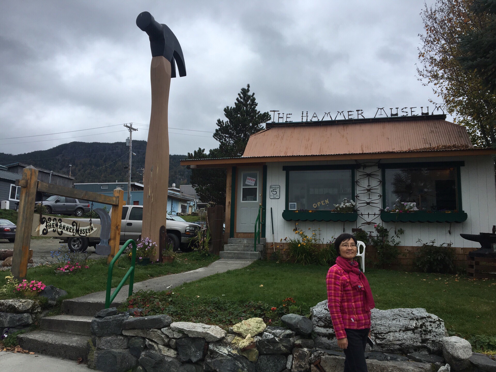 美国阿拉斯加州 东南部的Haines 小镇 2017年9月下旬 从Juneau 坐小飞机过来 住了2