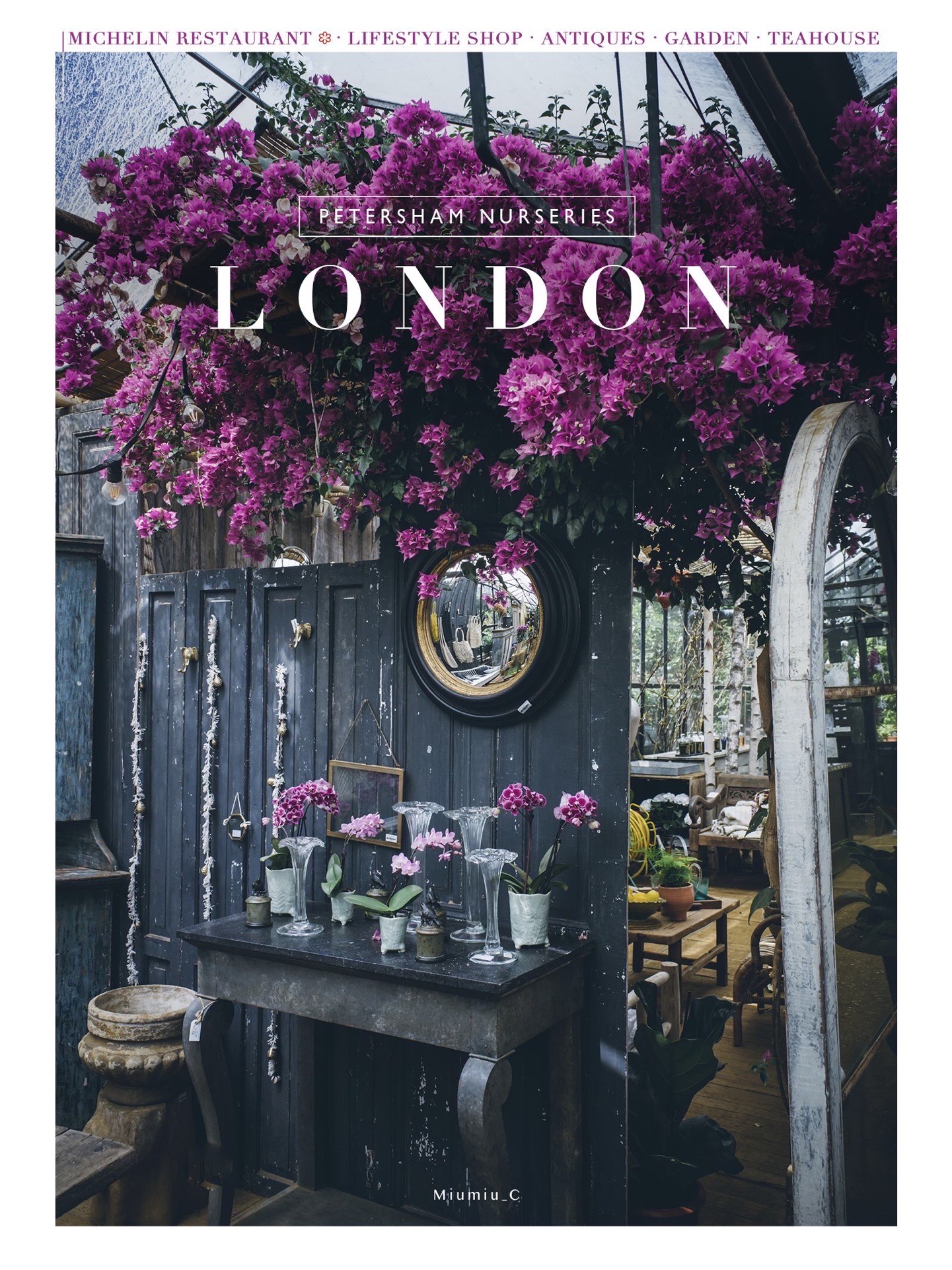 🇬🇧  伦敦 市郊|可预定园艺课的宝藏米其林餐厅·咖啡·茶室·古董·花园  如同宝藏一般存在的🌿Pe