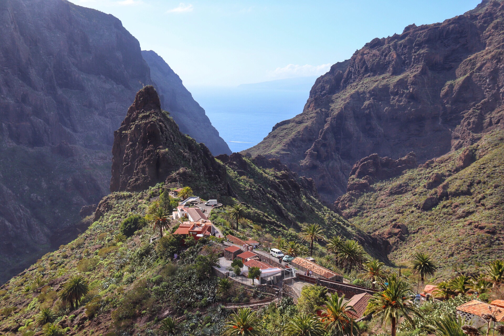 堪称西班牙最美的山村—马斯卡！历经几十个盘山路弯道终于到达西班牙加那利群岛Islas Canaria