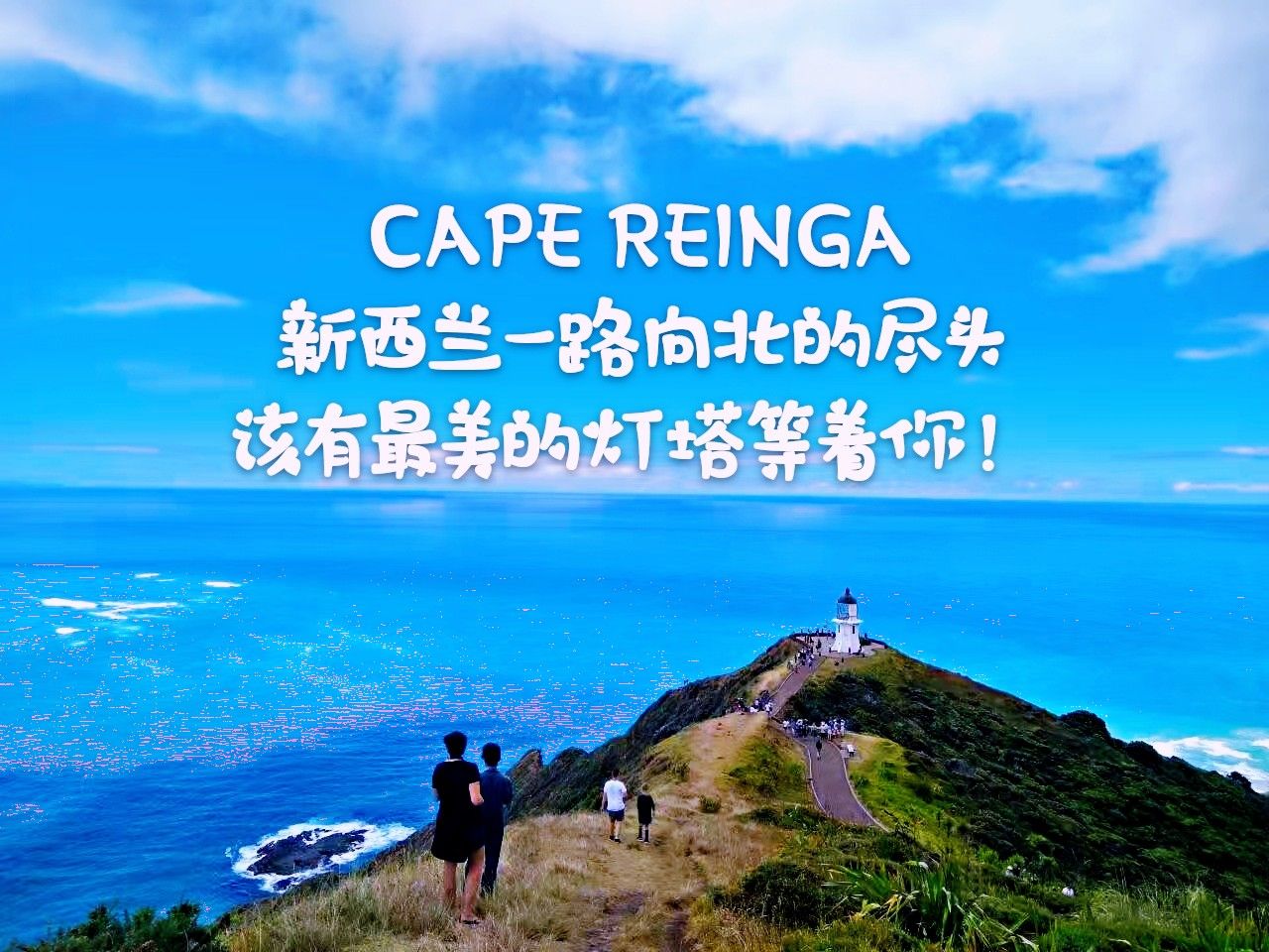 Cape Reinga，因为北望角的缘故，严格意义上并不是新西兰的最北部，但它的确是整个新西兰公路最
