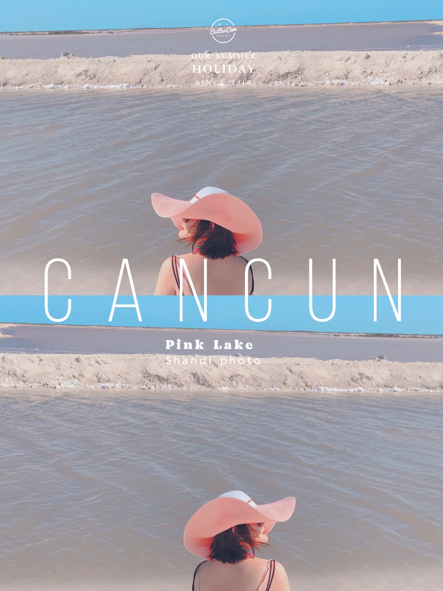 ✨ 坎昆  粉红湖 ｜一生一定要去一次的地方  💗从西澳帕斯的粉红湖再到坎昆的粉红湖，ins上的博主