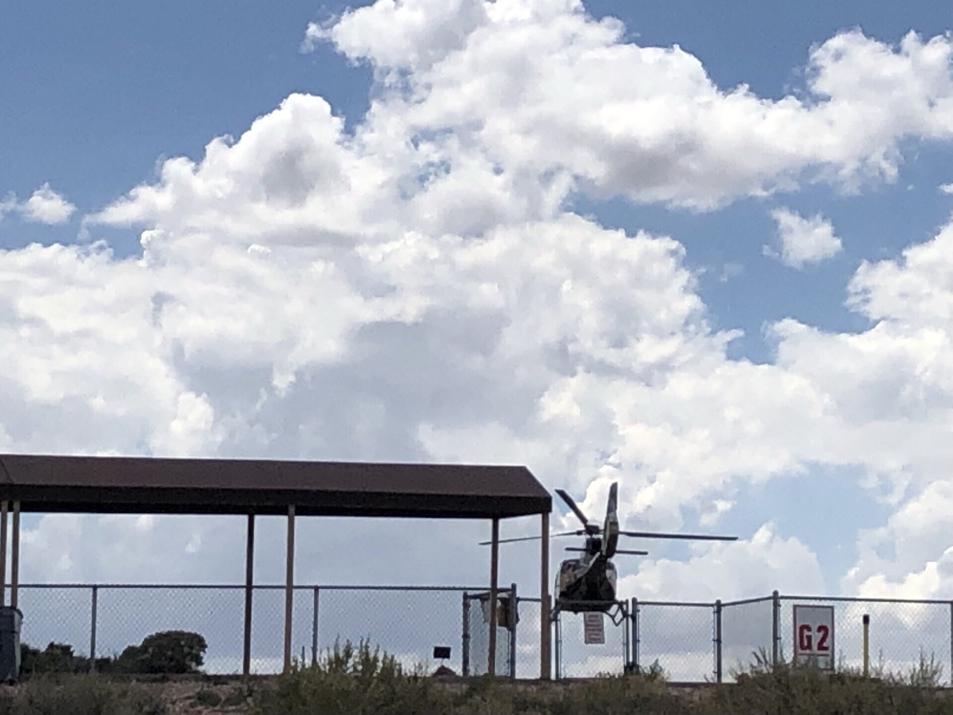 grand canyon 看大峡谷的直升机升空过程