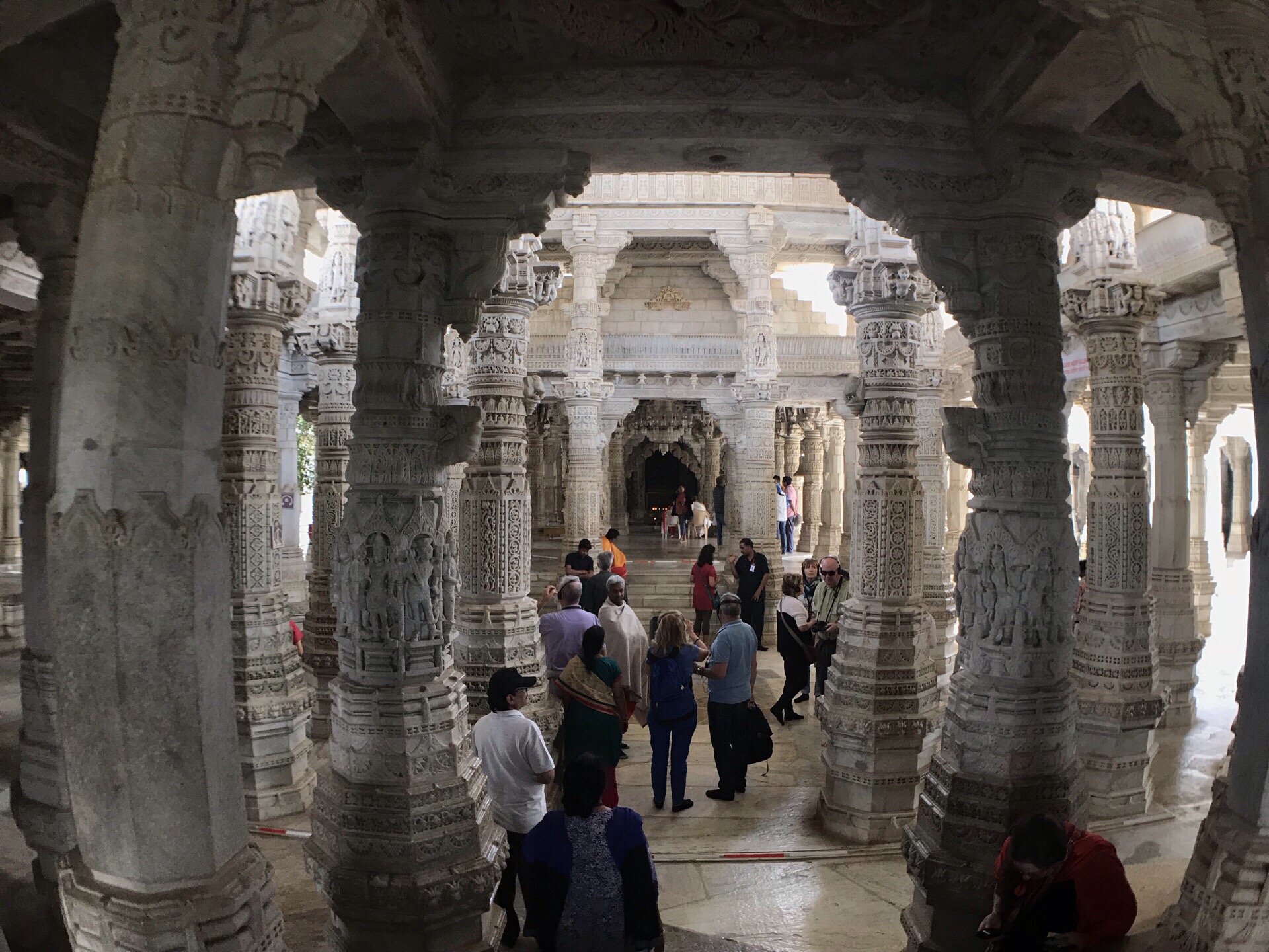 印度之行最漂亮的一个神庙