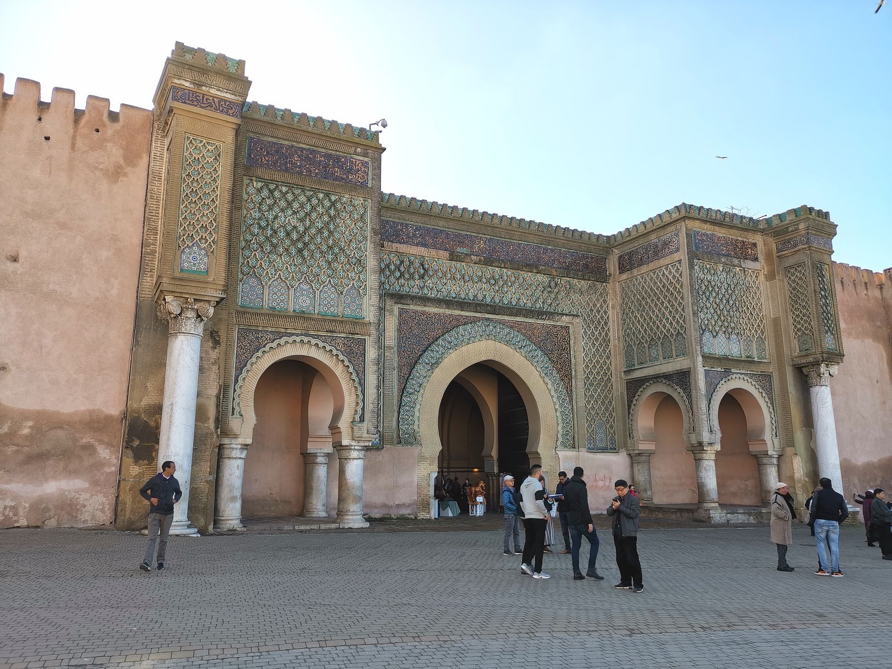 据说是摩洛哥境内最大的老城门。