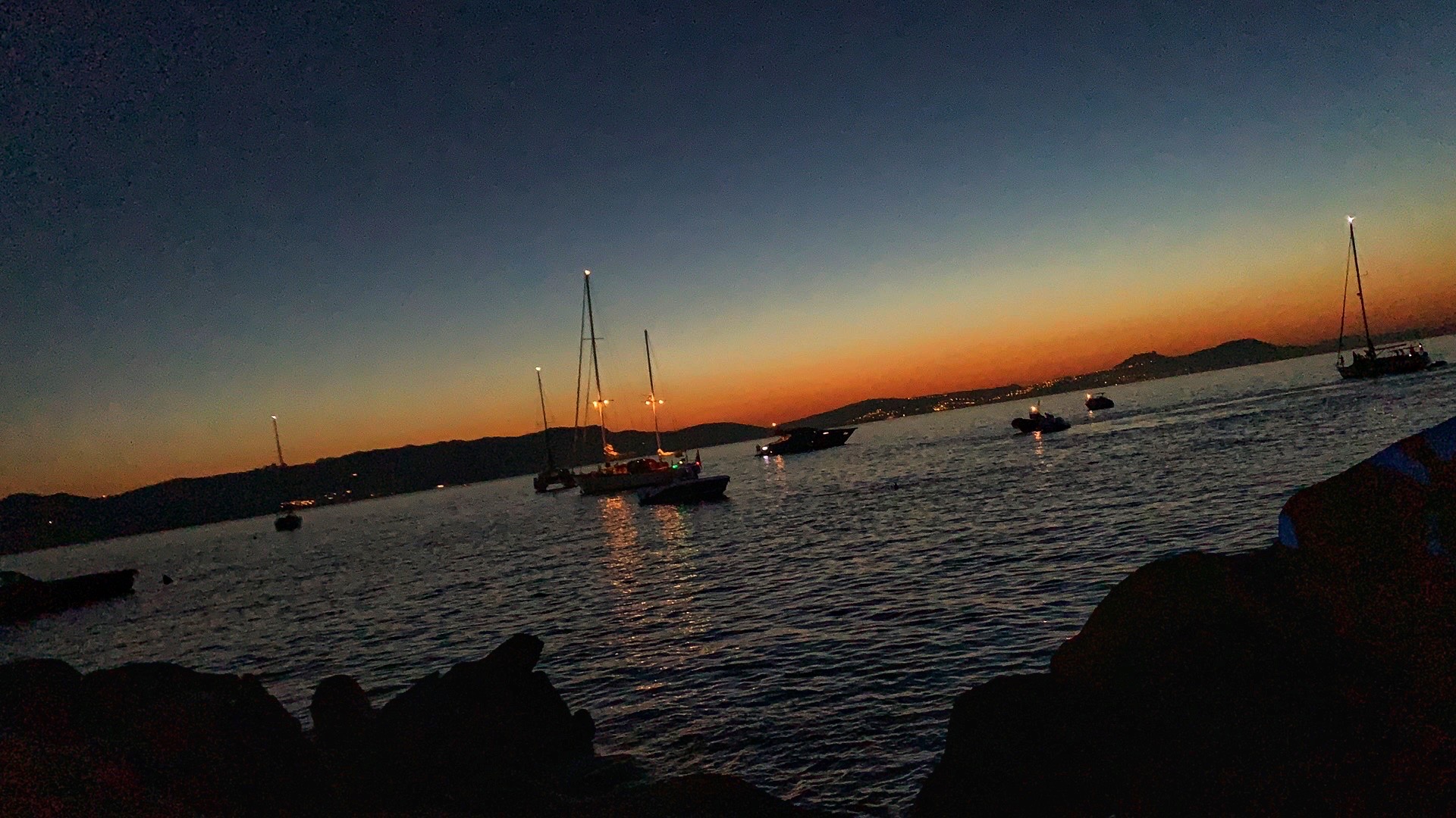 porto cervo .🇮🇹.土豪的私人港口..世界上最美的日落🌄