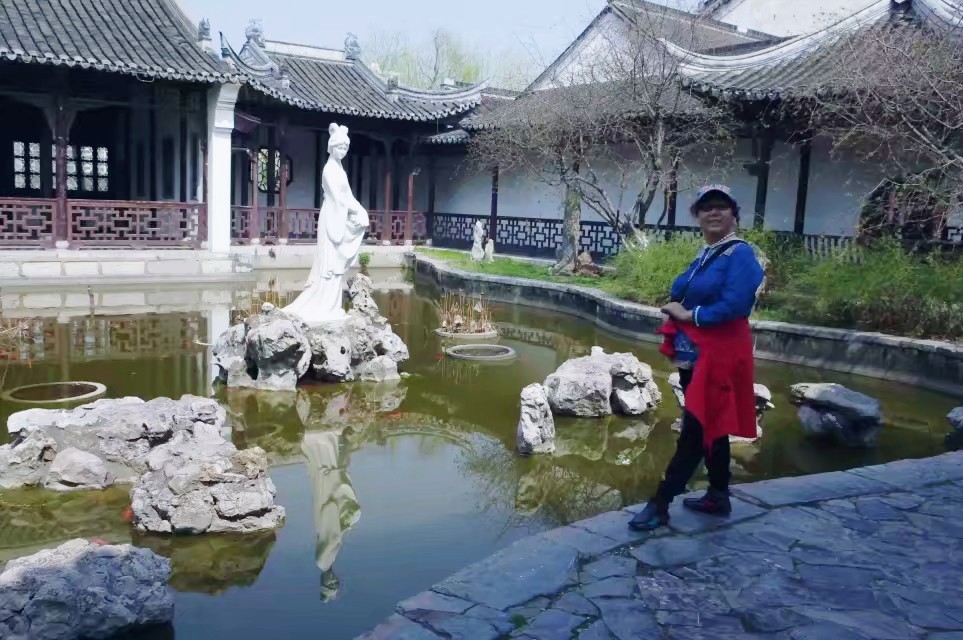 南京  南京莫愁湖公园很古典