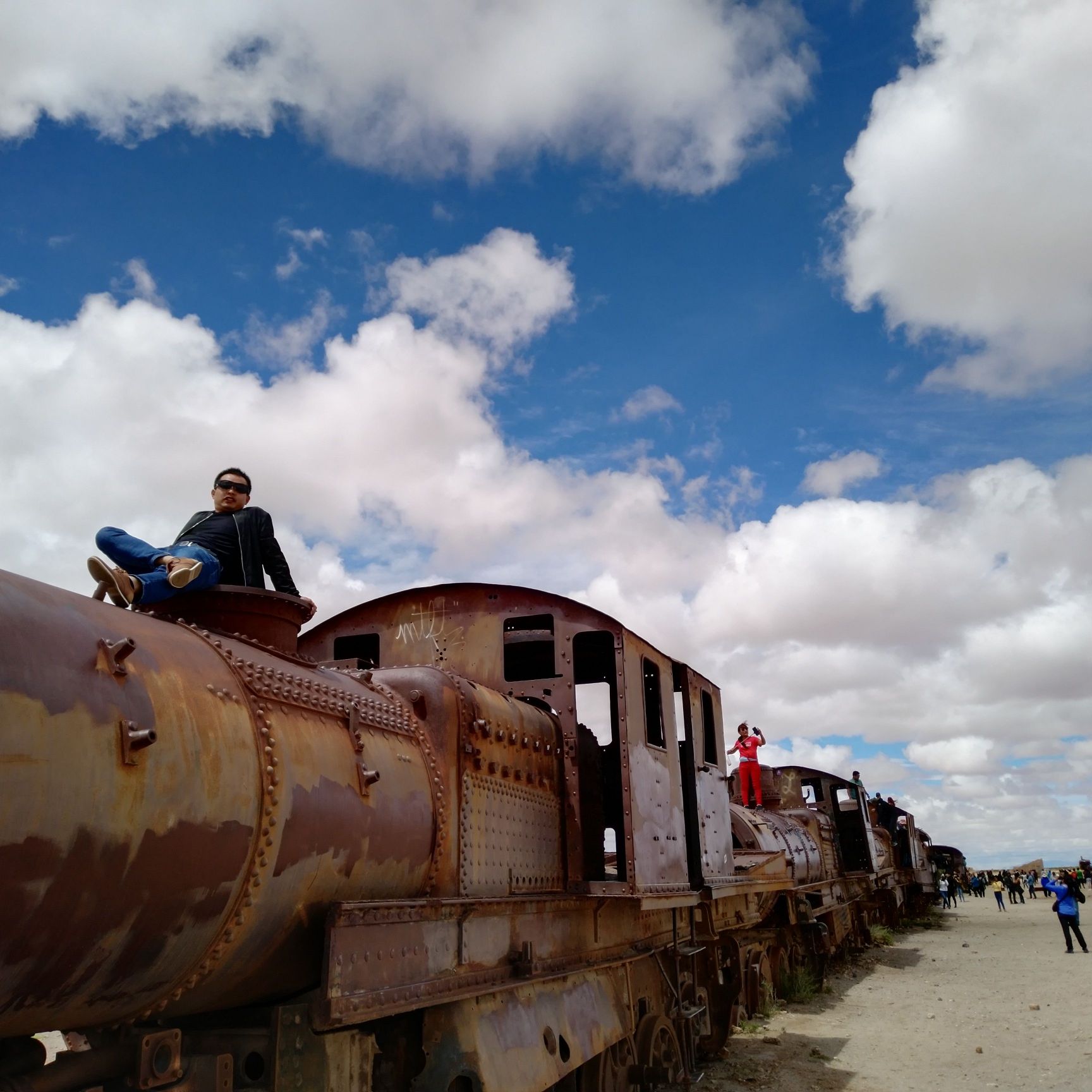 火车坟墓。。。。。玻利维亚